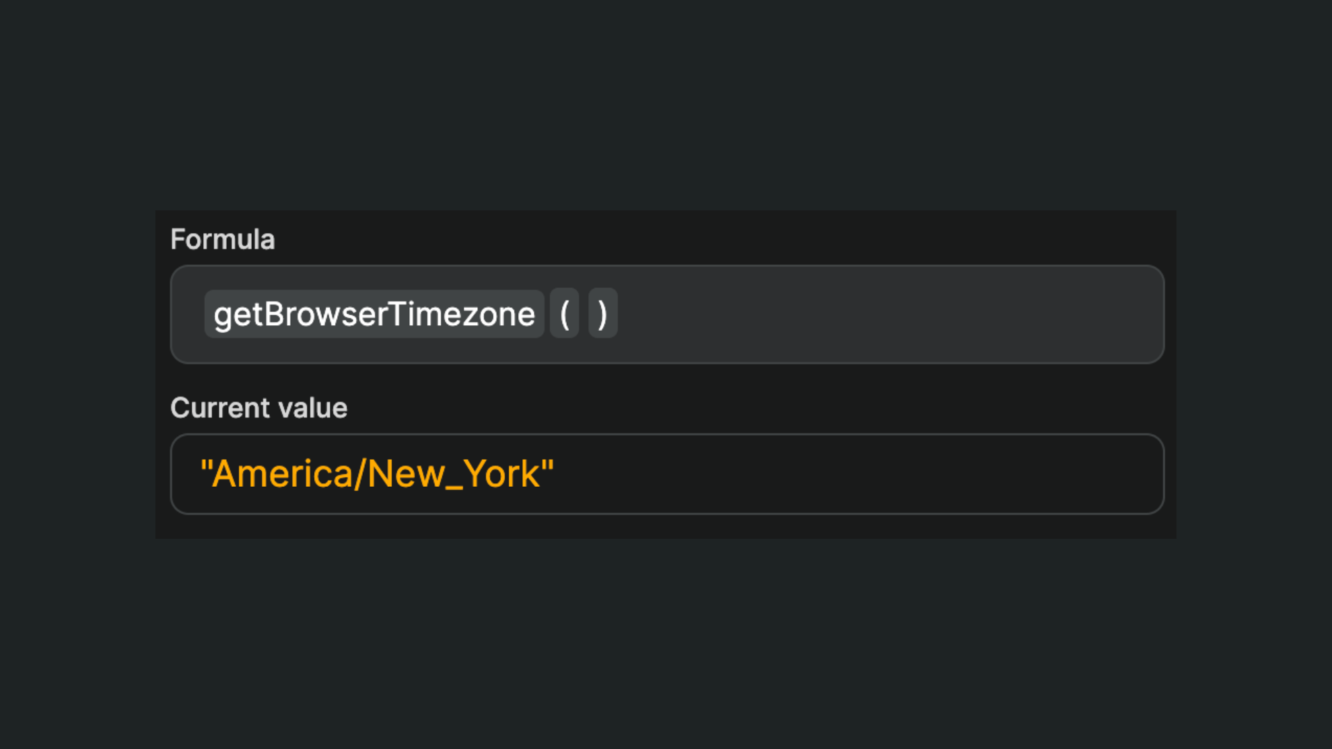 Get user's browser timezone