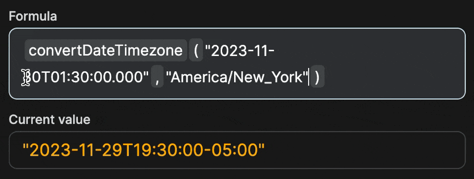 Convert date timezone - preserve date and time