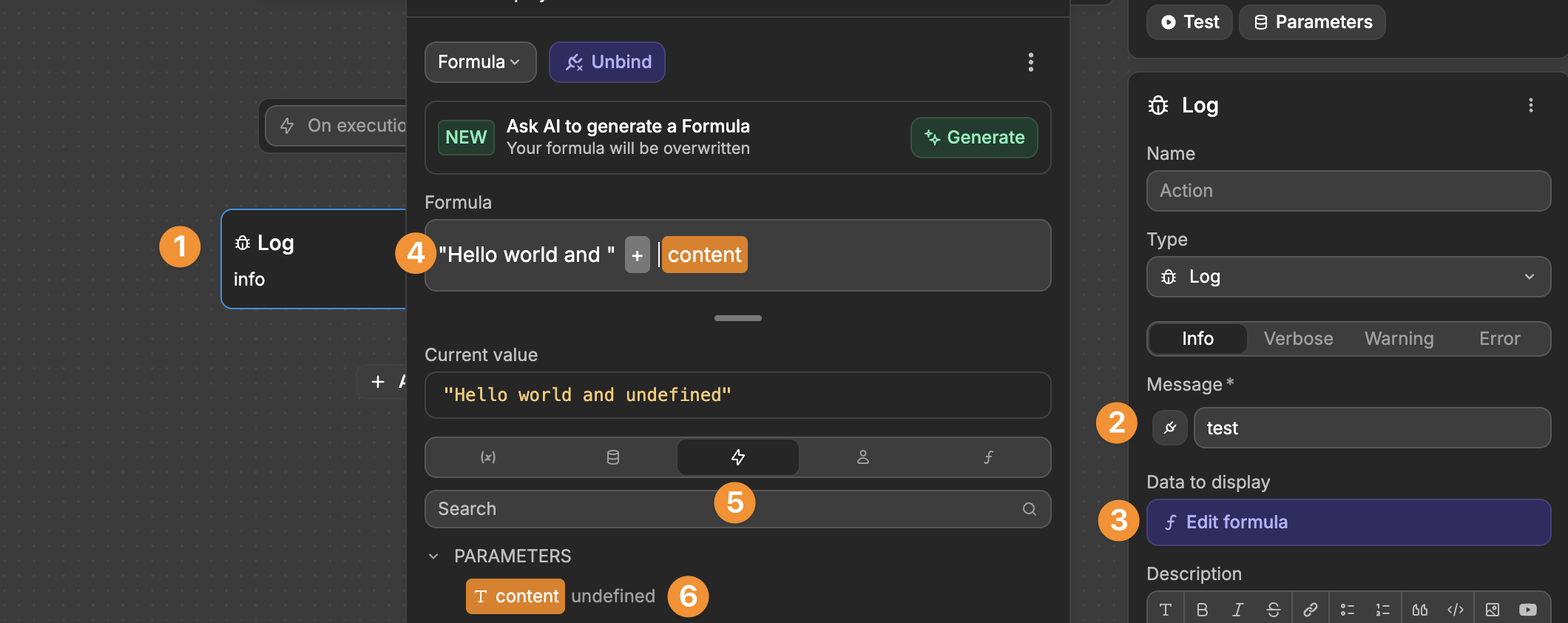 Global workflow body