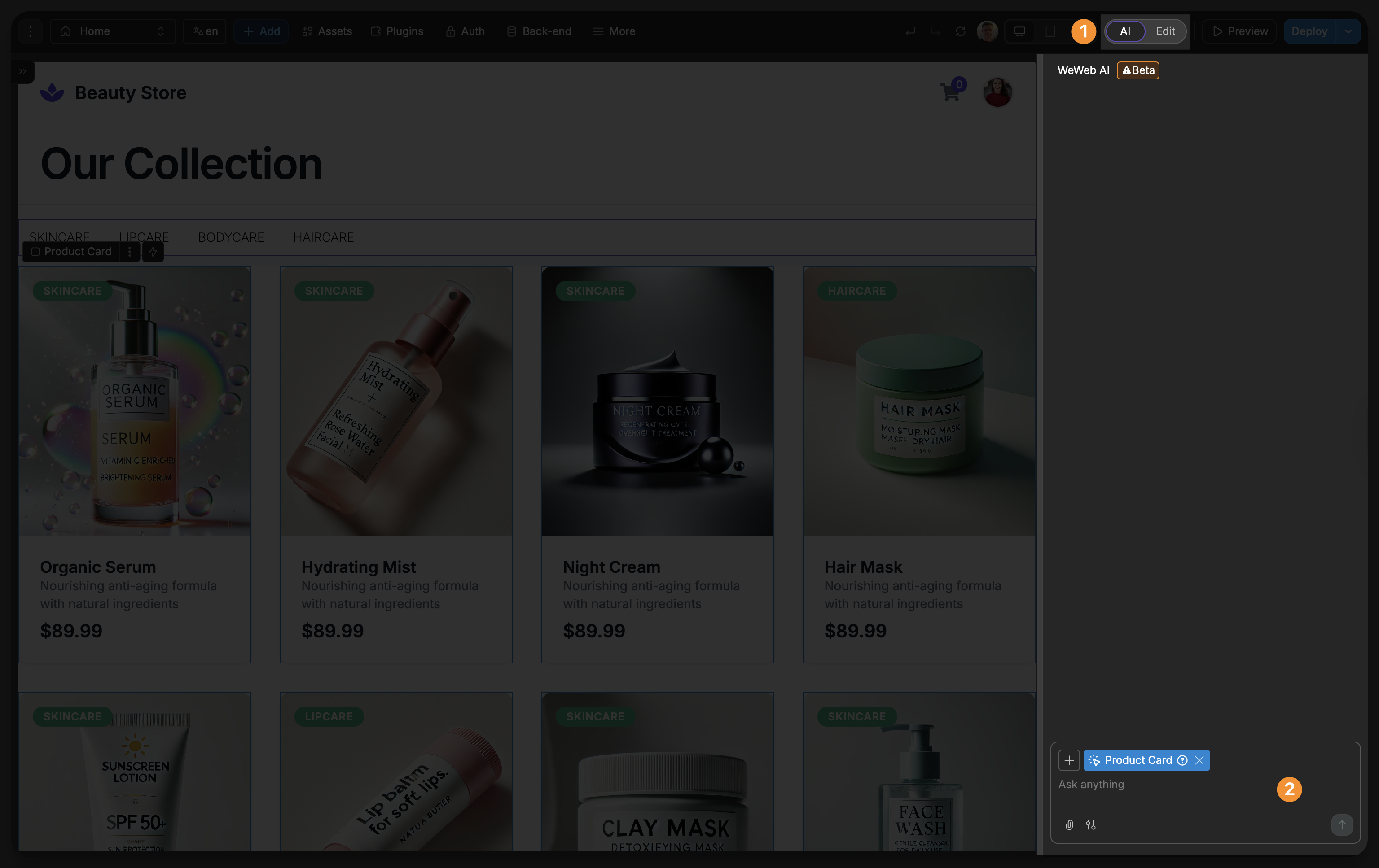 WeWeb AI