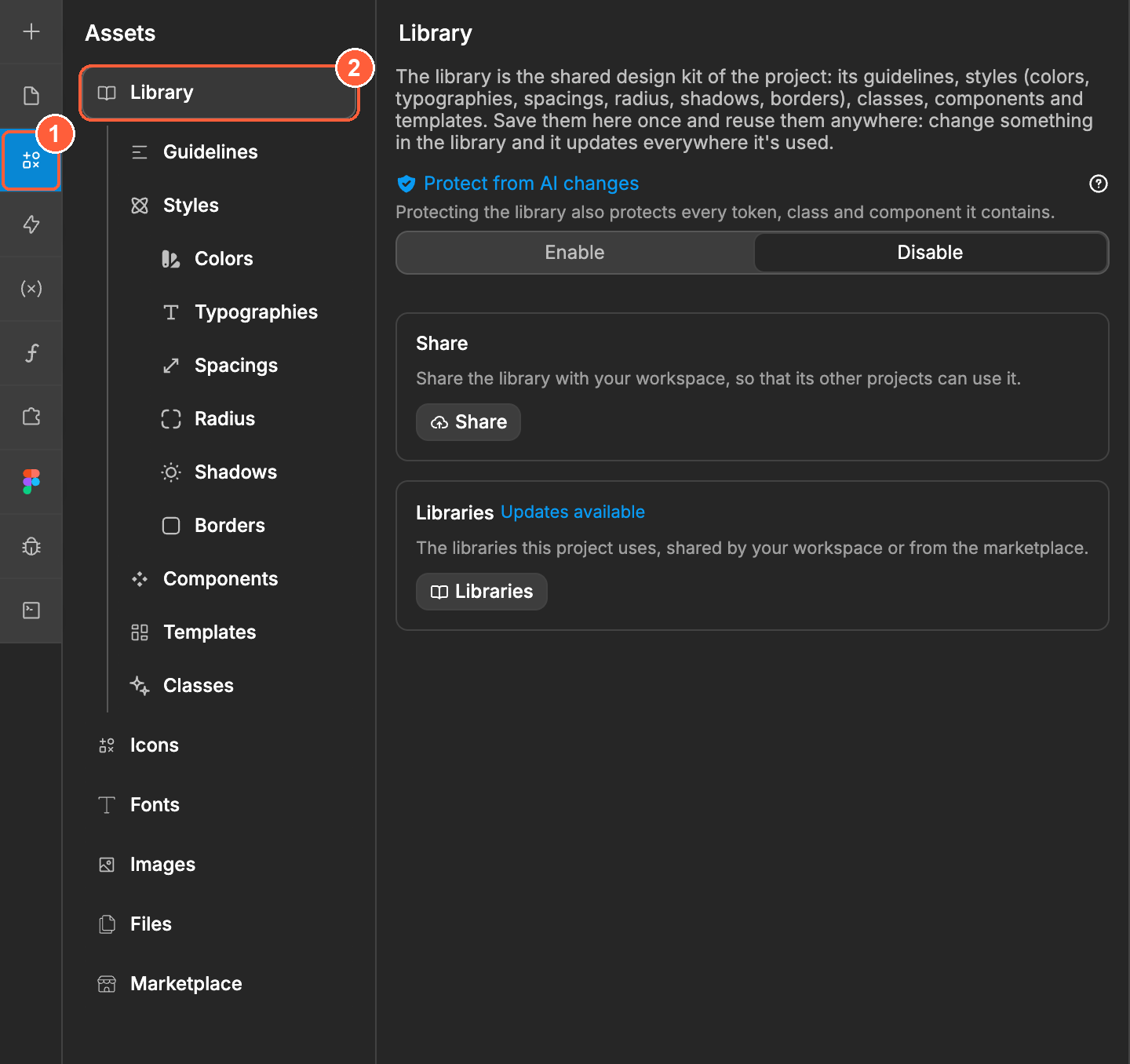 A project library