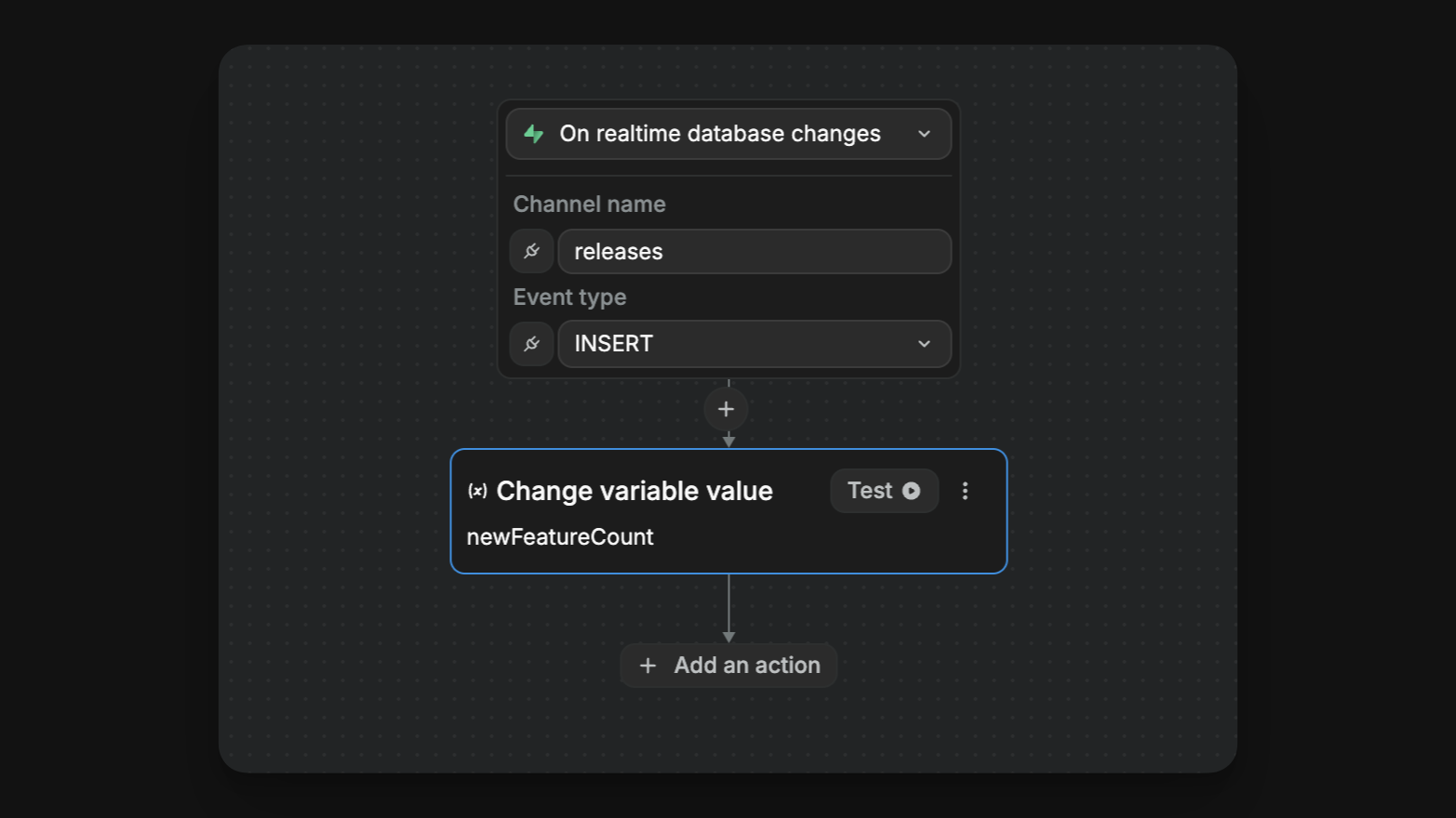 Listen to Supabase database changes