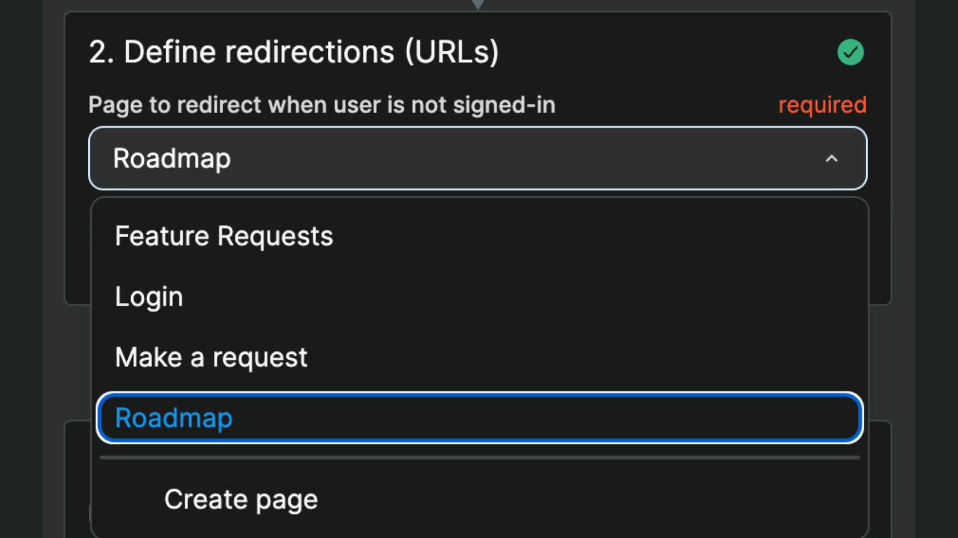 Redirect unauthenticated users